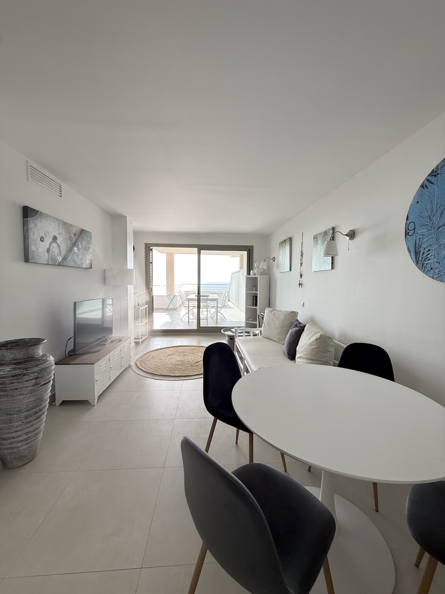 Resa Estates Ibiza longter rental Cala Tarida penthouse bedroom from terrace.jpeg